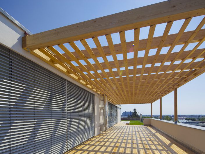 Umbau Ehemalige Modellbahnfabrik – Dachterrasse