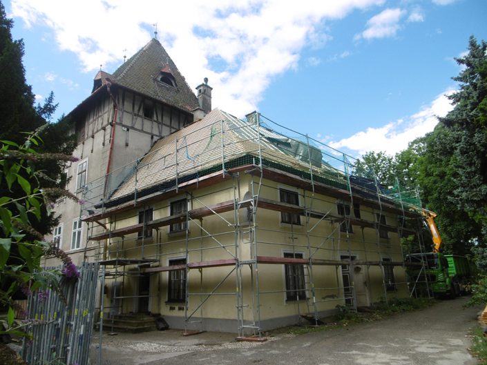 Umbau Waldorfschule Schönau – Außenansicht des Umbaus