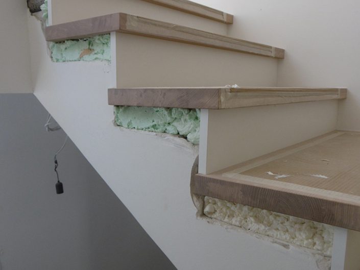 Umbau Einfamilienhaus Biedermannsdorf – Neugestaltung der Treppen