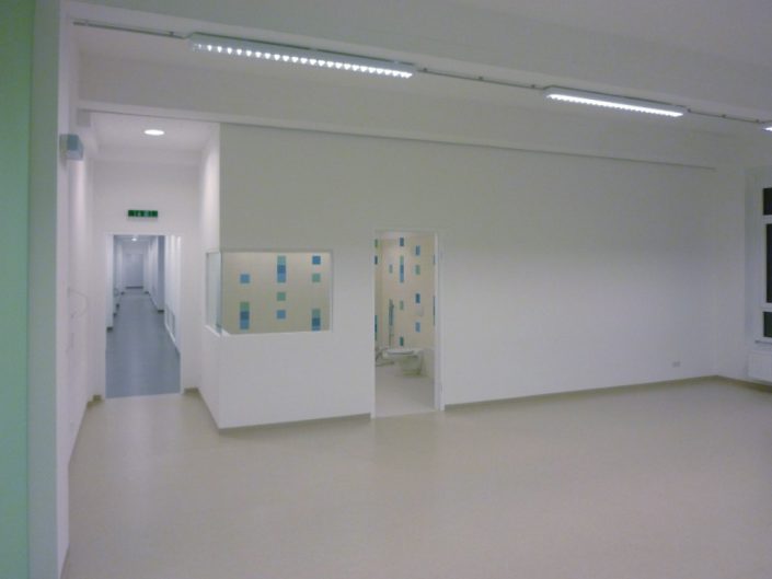Kindergarten – Waschbereich von außen