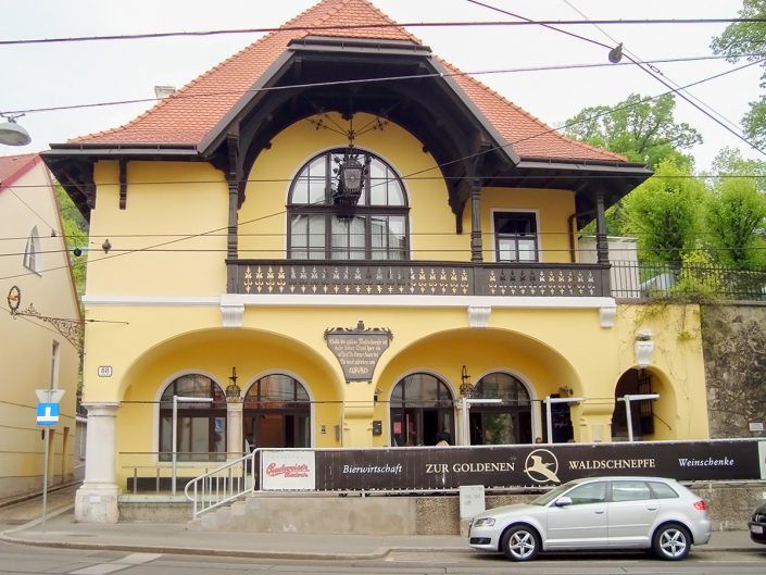 Loftwohnung in Dornbach – Außenansicht des Gebäudes