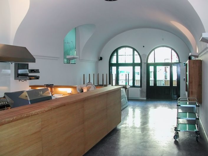 Restaurant in Dornbach – Blick ins Restaurant