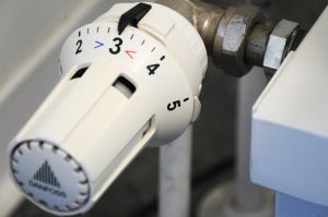 Ein Heizungsthermostat